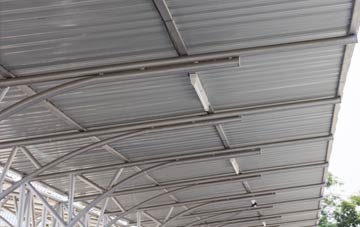 installing Thistledae metal roofing